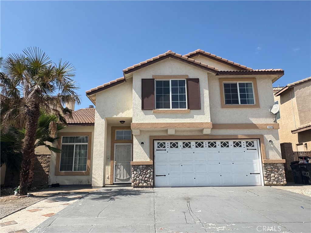 Welcome to this charming 4-bedroom, 3-bath home located in desirable North Fontana. The entry opens to a formal living and dining room with soaring cathedral ceilings, creating an airy and inviting atmosphere. The family room flows seamlessly into the updated kitchen, complete with a waterfall island and stainless steel appliances—perfect for entertaining.
A private downstairs bedroom with full bath offers flexibility for guests or a home office. The indoor laundry room provides direct access to the attached 2-car garage. Upstairs, discover two spacious bedrooms with an updated bathroom, along with a large primary suite featuring a walk-in closet and en suite bath.
The low-maintenance backyard is ideal for gatherings, complete with a cozy fire pit for outdoor enjoyment. For added convenience, the monthly rent includes the tenant’s monthly trash fee, covered by the landlord.
Perfectly located near freeways 210 & 15, Sierra Lakes Shopping Center, Victoria Gardens, and popular parks—this home is a must-see!
