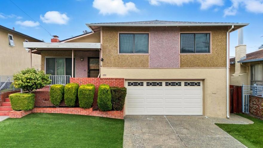 Welcome to this fantastic opportunity at 556 Keoncrest Drive in South San Francisco's desirable Serra Highlands! This multi-level, 3-bedroom, 2.5-bathroom home, with a desirable floor plan, presents the perfect canvas to remodel and renovate to your personal taste. This residence features a bonus bathroom and living space, adding to its versatility. Its prime location provides unparalleled convenience, being near major highways 101 and 280, just minutes from SFO International Airport, and close to both the South San Francisco BART and Caltrain stations. This property offers the ideal blend of comfortable living and exceptional accessibility.