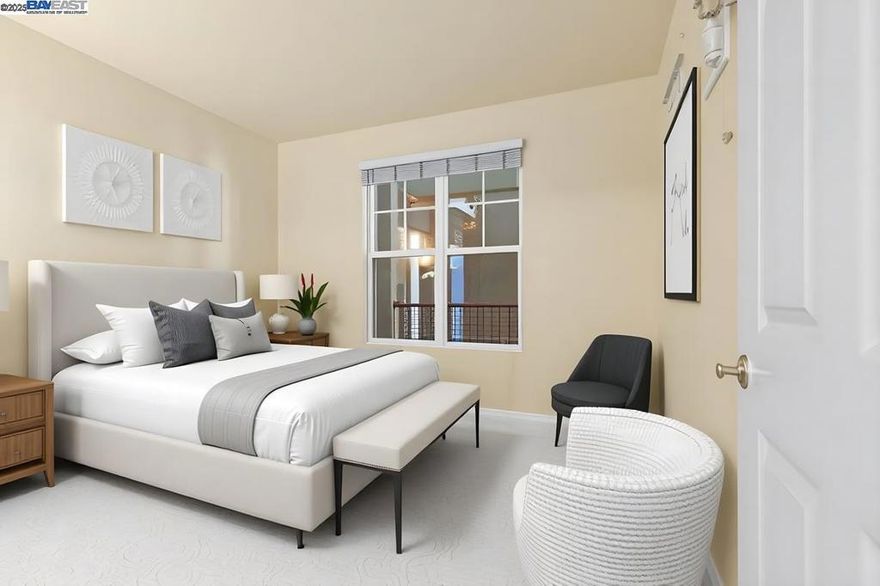 Discover modern, affordable living in this spacious 1-bed, 1-bath condo in the heart of Emeryville. This move-in-ready home features an open layout, natural light, and in-unit laundry. Enjoy gated parking, a fitness center, and a relaxing jacuzzi.  Conveniently located near major freeways and under half a mile from MacArthur BART. No car? No problem. The free Emery-Go-Round shuttle and Transbay F bus are steps away. Get direct access to BART, Bay Street Mall, Emeryville Marina, San Francisco, and UC Berkeley.  Surrounded by Trader Joe’s, Whole Foods, Berkeley Bowl, and Pak ‘n Save, everything you need is just minutes away.  Perfect for buyers who want to own below market value — and plan to stay long term.  This Below Market Rate (BMR) unit has NO BUYER INCOME RESTRICTIONS. ALL BUYERS ARE WELCOME.