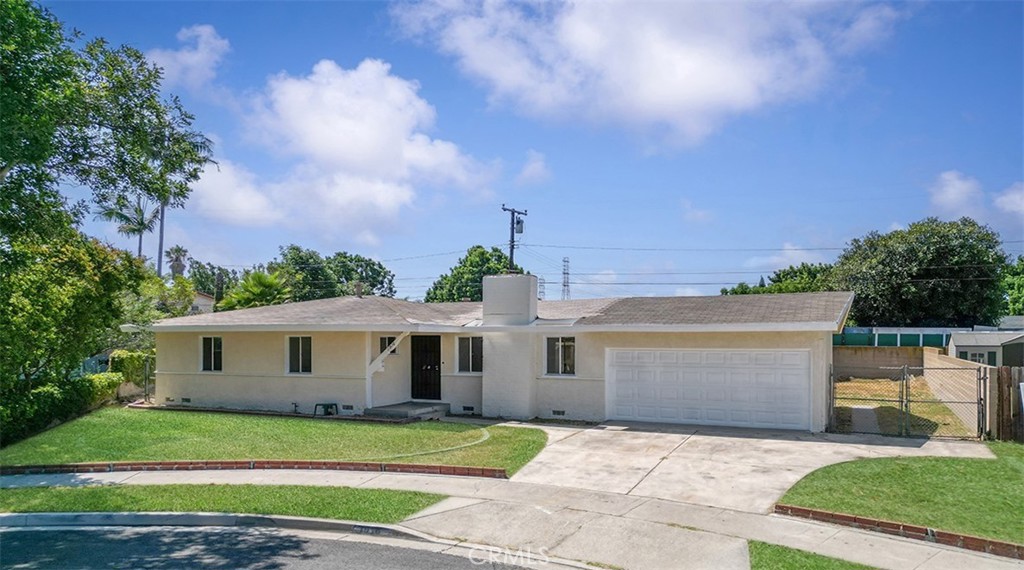 Move-In Ready 3-Bedroom Home on an Oversized Lot in the Heart of Anaheim!
Welcome to this beautifully maintained 3-bedroom, 2-bathroom home, ideally located on a quiet cul-de-sac and set on an expansive 8,500 sq ft lot. Move-in ready with fresh paint and new flooring throughout, this home features a spacious living room with a cozy fireplace and abundant natural light, generously sized bedrooms, and a functional layout that’s perfect for both everyday living and entertaining. Step outside to your huge backyard—ideal for gatherings, gardening, or simply relaxing under the covered patio. Additional highlights include a 2-car attached garage and ample parking on the side yard for a boat or RV and still room for a pool! Located in the heart of Anaheim, you're just minutes from world-famous attractions like Disneyland, Knott’s Berry Farm, Soak City, and Cal State Fullerton. With easy access to major freeways, shopping, dining, and a short drive to the beach, this home offers convenience, comfort, and an unbeatable location. Don’t miss out on this fantastic opportunity!