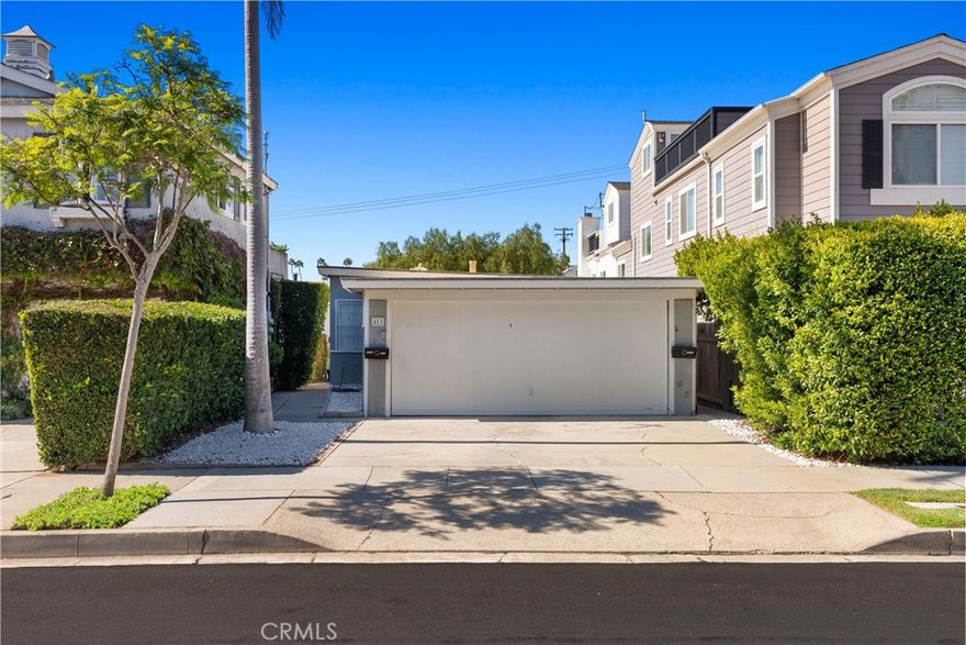 Located South of Coast Highway on one of the coveted Flower streets, this nicely remodeled duplex—with a bonus studio—presents an exceptional opportunity for Investors, Developers, or Owner-users alike. Each of the two charming bungalow-style units offer 2 bedrooms and 1 bathroom, thoughtfully updated for modern comfort, while the additional studio provides extra rental income potential. Positioned just steps from the vibrant Corona del Mar Village and within a short distance to the area’s iconic beaches—including Main Beach and China Cove—the property sits on a 3,540 sq ft lot surrounded by beautifully renovated and newly constructed homes, ensuring strong long-term value or an amazing opportunity for your next development project. With R-2 zoning you could have the option to live in one unit and rent the others, hold as a high-performing income property, redevelop into two large luxury condos, or possibly build your dream home by the sea with an ADU. Enjoy unmatched proximity to CDM Village’s cafés, boutiques, fine restaurants, freeway access, and Fashion Island. Families will appreciate inclusion in the top-rated Newport Harbor Unified School District and nearby children’s park that further enhances the property’s lifestyle appeal. Don’t miss this rare chance to own a versatile and valuable property in one of Orange County’s most sought-after coastal communities.