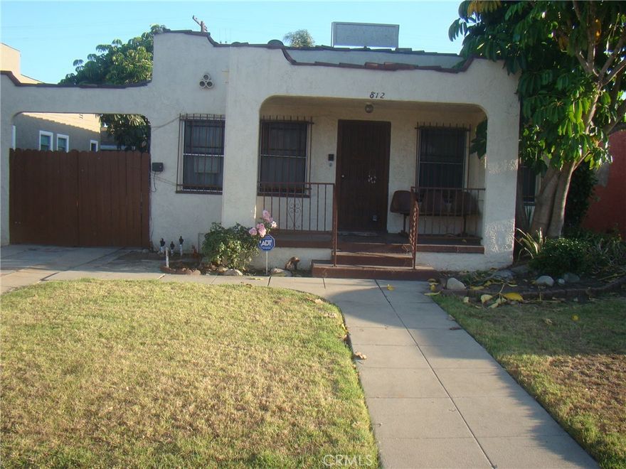 PROBATE SALE: Property is located in a nice neighborhood.  Spanish style home consisting of formal living room, formal dining room, large open kitchen, large family room.  There are two bedrooms downstairs with one full bath.  Master bedroom with master bath and separate sitting area is upstairs. Patio area in rear perfect for entertaining.  Large driveway. Heating and AC.  Fireplace in living room.  Washer and Dryer hookup in Kitchen.  Plenty of closet space and storage! This property has been well maintained.