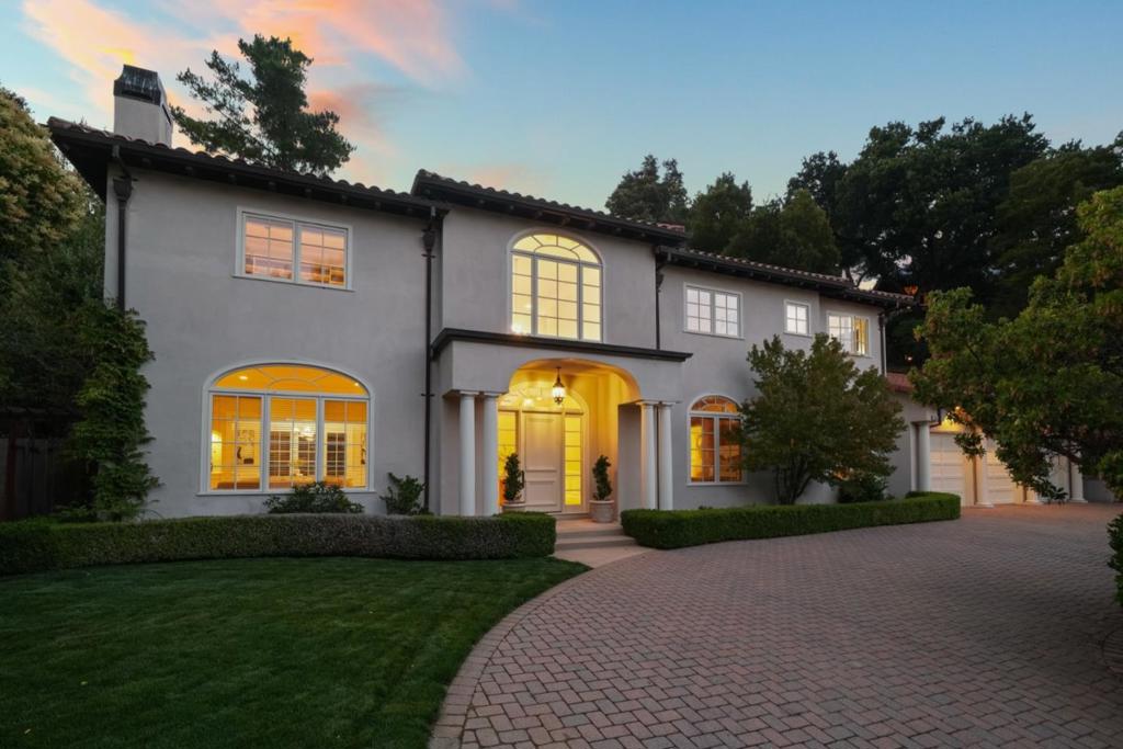 Welcome to 2855 Churchill Drive, a serene retreat in the prestigious Hillsborough community. This elegant 4,340 sqft home offers 5 spacious bedrooms and 5.5 bathrooms, blending timeless design with modern comfort. Inside, hardwood floors, recessed lighting, and statement chandeliers create a warm, refined atmosphere. The chefs kitchen boasts a large center island, breakfast nook, and top-tier appliances ideal for everyday meals or entertaining. Natural light pours through dual-pane windows, enhancing the open layout and cozy fireplace. Host in the formal dining room, work from the home office, or unwind in the media/recreation room. The primary suite features a spa-like ensuite with soaking tub, separate shower, and dual vanities. All bedrooms include generous space and walk-in closets. Outside, enjoy a private backyard oasis perfect for relaxing or gathering with friends. Additional perks include central heating and a full laundry room with washer and dryer. Experience luxury, comfort, and California living at its finest.