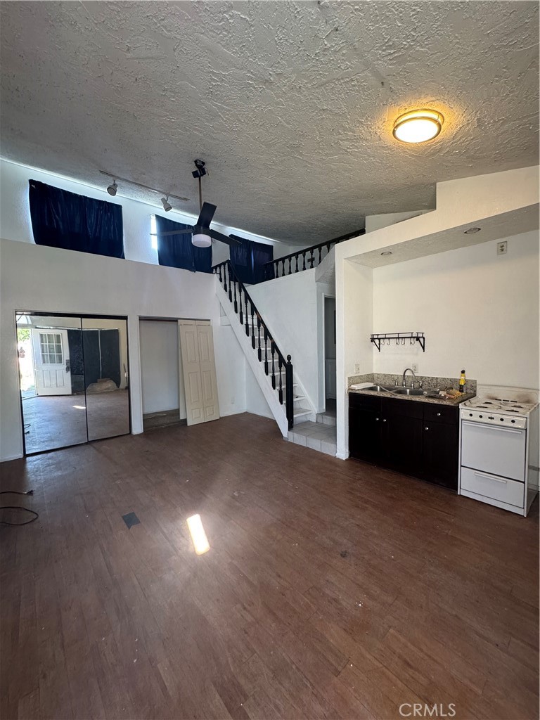 Newly renovated spacious studio with cathedral ceiling. New kitchenette with granite countertop and oak cabinet, new shower and bathtub, new toilet, new paint, new vanity. The studio comes with parking space enough for 2 cars. Pets ok but no large aggressive dogs please as our home insurance won't allow, small pets ok for an additional $60/month per pet. Rent not included utilities. Long term lease preferred, must show proof of incomes. 12 month lease initially and will renew yearly. $1500 security deposit and $500 pet deposit.