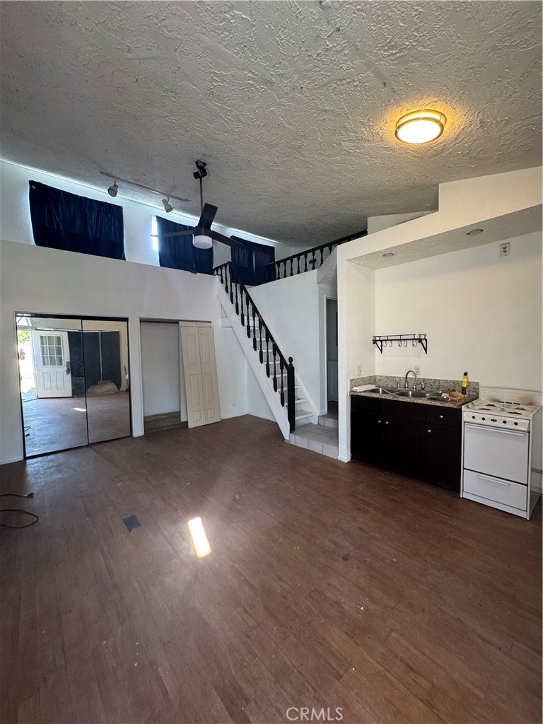 Newly renovated spacious studio with cathedral ceiling. New kitchenette with granite countertop and oak cabinet, new shower and bathtub, new toilet, new paint, new vanity. The studio comes with parking space enough for 2 cars. Pets ok but no large aggressive dogs please as our home insurance won't allow, small pets ok for an additional $75/month per pet. Rent not included utilities. Long term lease preferred, must show proof of incomes. 12 month lease initially and will renew yearly. $1600 security deposit and $500 pet deposit.