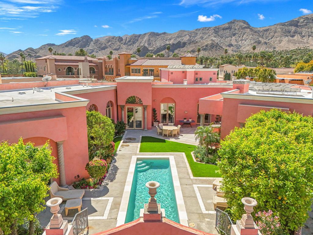 Welcome to this stunning single-family home in the Italianate village of Veneto! Adjacent to Morningside Country Club and Thunderbird Country Club, this fully furnished home offers 3 bedrooms and 3.5 baths within 4,727 square feet of living space. Enjoy breathtaking views all around, a private pool and spa, and the convenience of being just 15 minutes from Palm Springs International Airport, with shopping and dining just minutes away. Don't miss out on this incredible opportunity!