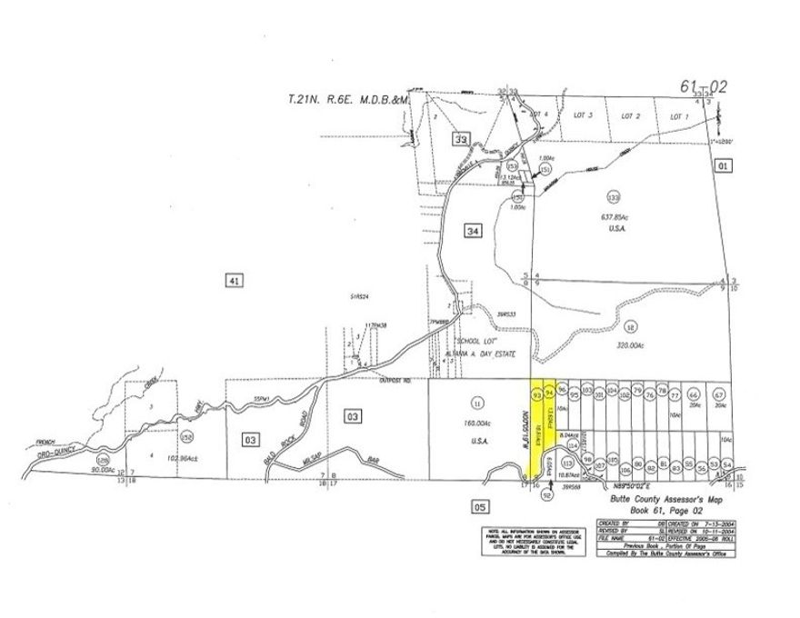 Scenic 32+ Wooded Acres Bordering Forest Service Land on Two Sides.  This stunning mountain property spans over 32 wooded acres and includes two adjoining parcels being sold together. Bordering U.S. Forest Service land on two sides, it offers exceptional privacy and direct access to nature.  From the upper portion of the property, enjoy breathtaking views of Bald Dome Rock and the surrounding mountains. This area features more gently sloping terrain with open clearings and excellent southern exposure—ideal for future building or gardening. An old hunting cabin adds rustic charm and potential for restoration.  The property includes a spring with a piped outlet, estimated to produce around 10 gallons per minute, and an well currently used for watering plants. While much of the land is steep, the upper areas are more usable and accessible. Power is available at Milsap Bar Road, adjacent to existing landings that could serve as future building sites.  A rare opportunity for off-grid living, recreation, or a peaceful mountain retreat with remarkable views and abundant natural resources.