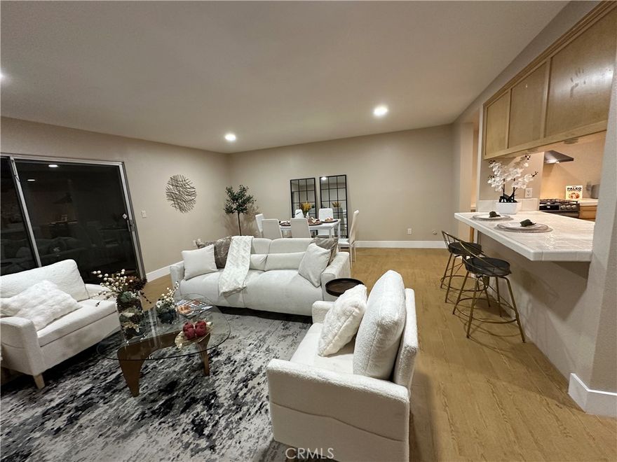 Beautiful 3 bedroom , 2 full baths with an ideal floor plan for modern living.  townhome in the desirable Indian Knolls community. Offering 1545 square feet of living space. New stove and refrigerator. Private enclosed patio ideal for relaxing and entertainment. This townhome include a detached 1 car garage and another parking space.  Close to Loma Linda University and Medical center, shopping , restaurants, easy access to the 215 and 10 freeways.