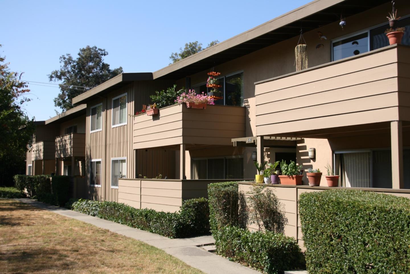 Moffett Manor is comprised of (4) 11-unit buildings and (1) 12-unit building on 5 contiguous parcels. The combined lot size is 2.16 acres. These well-maintained buildings feature newer dual paned windows. This outstanding unit mix consists of (30) 2 bedroom / 1 bathroom apartments, (20) 1 bedroom / 1 bathroom apartments and (6) studios. These spacious units average 820 SF and feature dishwashers, forced air heat and private patios/balconies. There is an on-site rental office. There are (56) carports and (45) open stalls. The ideal rental location is close to Google, Highways 85 & 101, downtown Mountain View, Cal Train and Light Rail. Moffett Manor borders the Stevens Creek Trail as well. This is the first time this building has been on the market for sale. Current rents are significantly below market. Market GRM: 13.88 and Market Cap Rate: 4.79%.
