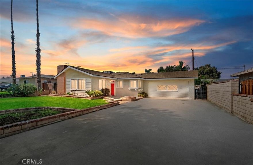 Welcome to this charming Riverside home located on a quiet street close to shopping, schools, and freeway access. This well-maintained property features a spacious and bright floor plan with vinyl plank and tile flooring, an updated kitchen with ample cabinet space, and a garage converted into an extra room (not included in the listed square footage) for flexible living space. The backyard boasts a sparkling pool, perfect for entertaining or relaxing on warm California days. Conveniently located near parks, restaurants, and major commuter routes — this home offers comfort, convenience, and the perfect place to enjoy the Riverside lifestyle.
