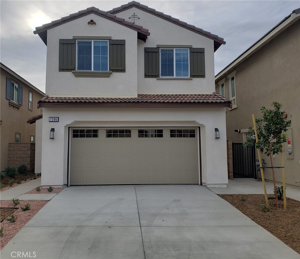 Beautiful ready to move in! This home includes 3 bedrooms, 2.5 bathrooms and a loft. 1642 sqft of living space, ample amount of natural light. Equipped with beautiful laminate floors, new modern kitchen with stainless steel appliances, bedrooms with plenty of closet space and in unit-washer, dryer & Refrigerator included. Conveniently located near parks, shopping and freeways. Open floor plan and central island. Upgraded laminated flooring throughout first floor. Huge master bedroom with walk in closet and dual sinks. LED recessed lighting throughout, tank-less water heater and energy saving solar system. Solar panels are paid in full which means you won't have to take over solar panel payments when purchasing this property! The community has two parks with BBQ and outdoor exercise equipment. Front yard is maintained by HOA.