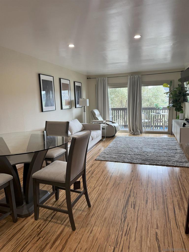 This rare furnished second-floor condo in The Bluffs at Fashion Valley offers privacy and beautiful views in a prime West Mission Valley location. Beautifully and fully upgraded, this unit comes with luxury laminate flooring, custom paint, a custom and expensive kitchen with gorgeous granite counters, stainless steel appliances, and double-paned sliding doors. This spacious unit features a large balcony, a walk-in closet in the bedroom, a closet, and a linen closet in the hallway. The Bluffs boasts excellent amenities, including two pools, tennis courts, a gym, a club clubhouse, and more, conveniently located minutes from Downtown San Diego, the airport, beaches, and Fashion Valley Mall. Rent includes water, internet, and basic cable TV. Elevator access from the garage to the floor adds convenience.
