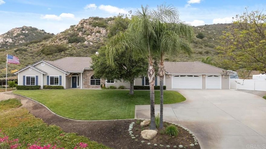ADU with it's own address!! +++ Contractors own, custom, 2,902 sq.ft. home with 5 bedrooms & 3 baths. ADU was designed for parent to have them close, but with their own home. A unique multi-generational or income producing property, nestled on a flag lot with .91 acres, backing to a serene greenbelt for added privacy and nature views. Home is on well with ZERO water bill! PAID Solar system covering power for BOTH homes - owner hasn't paid an electric bill since installation!  -   Primary home is 2,902 sq. ft., 5 bedrooms, 3 bathrooms. -  ADU is 875 sq.ft., 2 bedroom, 1 bathroom and laundry closet. Thoughtfully designed with a full kitchen including full sized range, microwave and dishwasher. 17.6 X 12.4 living room with large slider. Br.1 is 12.3 X 11.1 and Br. 2 is 12.4 X 9.11. Laundry closet has by fold doors and holds full sized washer & Dryer.***Primary residence has Gourmet kitchen with granite counters, an abundance of cabinetry, walk-in pantry, corner sink with stunning views, double oven, and trash compactor.   -  Kitchen opens to large family/dining area, plus a formal dining room with dual-sided fireplace flowing into the great room. Spacious master suite with gas(propane) fireplace. Large master bath with exterior exit to patio. 3 large bedrooms, 2 with walk- in closets. 5th bedroom/office, with it's own exterior entrance from driveway. Central Vacuum. 2X6 construction with whole house fan. Oversized 3 car garage, plus large fenced in area including a 10X12 outbuilding(w/elect.)and lots of room for RV and more. 50 amp RV elect. hook up.