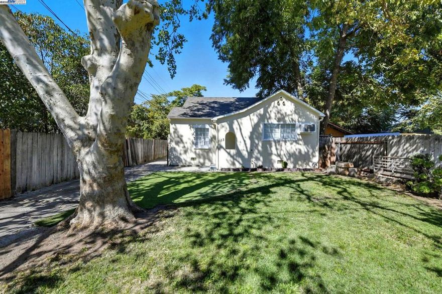 1113 Rivera Dr offers a two bedroom home with beautiful curb appeal and a charming floor plan. The home has new flooring and has a fresh coat of paint on the interior and exterior. The kitchen features granite counter tops and a new range. The home has dual pane windows and a new combination heater/AC wall unit. A large tree in front provides nice shade for the home. There is a detached garage with epoxy coated floors and extra room for storage or possibly convert the garage to an ADU. The property has room for RV parking with a spacious back yard and alley access.