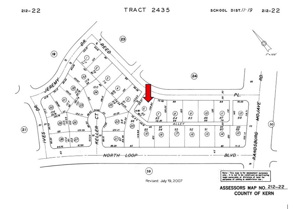 Large lot on NE side. Quiet neighborhood with the golf course just around the corner. Easy commute to the mines and base. This is the place to build your forever home.