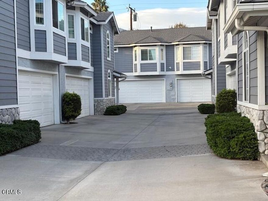 Exceptional Townhome Opportunity!Don't miss out on this stunning two-level townhome situated in a charming complex of just six units. The meticulously maintained grounds enhance the appeal of this property Key Features: Welcoming Entry: High ceilings greet you upon entry, creating an inviting atmosphere.Spacious Bedrooms: The primary bedroom features an expansive en-suite bathroom, complemented by two additional generously sized bedrooms and a second bathroom, all conveniently located on the upper level.Charming Living Space: Enjoy a lovely living room complete with a fireplace, new vinyl flooring, and an ample dining area that flows out to the rear spacious patio.Renovated Kitchen: The kitchen has been completely updated with new flooring and cabinetry, offering a modern touch.Versatile Space: A separate area can serve as a cozy office or breakfast nook. Additionally, there is a walk-in pantry that can be converted back into a half bath.Convenient Parking: An attached two-car garage provides direct access to the unit, with laundry facilities conveniently located in the garage. Extra parking is available for guests.This property is priced to sell and is a must-see!