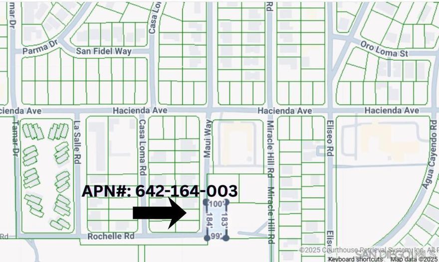 Located directly behind the fully renovated Hacienda Springs Hotel (67485 Hacienda Ave) which will be opening in 2026 and represents great development opportunity! Located near the intersection of Rochelle Road and Maui Way in Desert Hot Springs, CA 92240, this parcel (APN 642-164-003) is one of three neighboring lots being sold. The additional lots available are: MLS# 250044641 (north lot) and MLS# 250044643 (east lot). Seller has indicated property has water rights and documentation to be provided prior to opening escrow. This lot offers wide-open, unobstructed mountain views and is an ideal setting to build your desert dream home. The location is central and convenient, surrounded by established neighborhoods and close to a variety of nearby stores, restaurants, and everyday services. With quick access to Interstate 10, you can easily reach the surrounding cities and amenities throughout the Coachella Valley. This is a prime opportunity to secure a beautiful lot in a growing area with strong long-term potential. Located in the VS-C (Visitor-Serving Commercial) zone, this property is ideal for tourism-focused development, including hotels, resorts, spas, restaurants, and visitor-oriented retail. The zoning also supports hot-mineral-spa facilities and allows attached residential units (up to 15 per acre), offering excellent potential for a destination-style project.