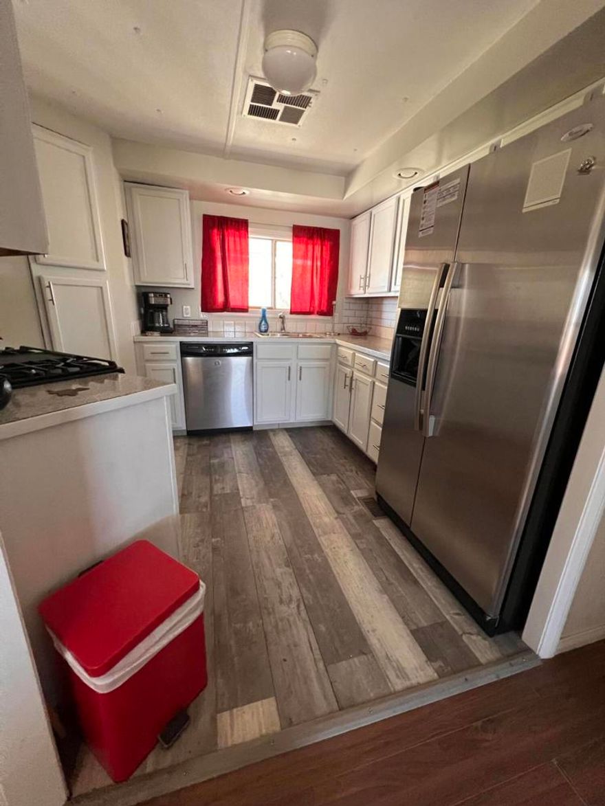 Charming 2 Bed, 2 Bath Manufactured Home - Fully Furnished & Move-In Ready!Updated appliances, Plenty of storage inside /Outside, Private and Inviting Patio for your friends and Family Reunions...Enjoy year-round FREE GOLF for two, plus access to a heated pool, three spas, pickleball, shuffleboard, tennis courts, and a restaurant-bar. Pets are welcome!Just minutes from Walmart, Costco, Sam's, banks, and dining. Easy, low-maintenance living in a vibrant community with top hospitals nearby in Rancho Mirage and Palm Springs. Explore all the Coachella Valley has to offer!This house can be financed with the lowest down! Contact ME today to schedule a tour or learn more!  Cell: 760.678.8110  Elena.