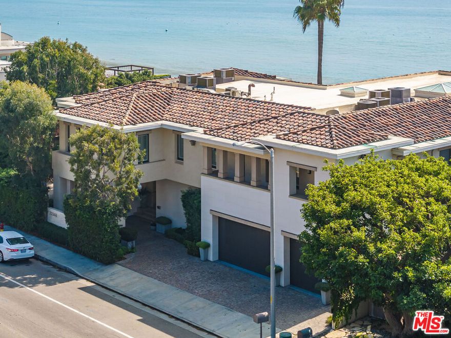 CARBON BEACH GRAND ESTATE Your Malibu dream on the best of all beaches is now available for sale.  The home is 11,000 sq ft and on a massive lot with approximately 120 feet of frontage. This house has everything you can imagine and is in move in condition. The living spaces include large living room that converts into a professional theater.  Adjacent smaller living room is adjacent to the dining room and then the kitchen and breakfast area.  The home is 2 stories with a total of 9 bedrooms (this includes staff).  The primary ocean facing suite has a fireplace, balcony and two dedicated bathrooms and sitting room. All other bedrooms are ensuite. There is an executive office as well as a professionally equipped gym. The highlight of this estate might be the large ocean facing pool and spa with extraordinary outdoor entertaining areas and outdoor kitchen.  Steps to the wide sandy beach known as Billionaire's Beach.  The views are spectacular with South views of the Queen's Necklace, Palos Verdes and Catalina Island and West to brilliant sunsets.  3 car garage as well as off street parking for 5 more cars.  Showings with notice to pre-qualified buyers only. Bring your most discriminating buyer to see the "best on the market". Also for lease.