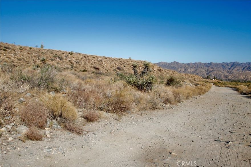 Discover Peaceful Living in Morongo Valley - 

Enjoy the serenity of this beautiful Morongo Valley property with access to a seasonal lake. Direct access on Big Morongo Canyon Rd. The location offers a peaceful, natural setting—perfect for relaxation and enjoying the outdoors. There’s an adjacent neighbor on the east side, providing both community and privacy.

Just minutes from the Big Morongo Canyon Preserve, you’ll experience stunning desert scenery, abundant wildlife, and miles of scenic trails. A wonderful opportunity to own a slice of tranquility close to nature!