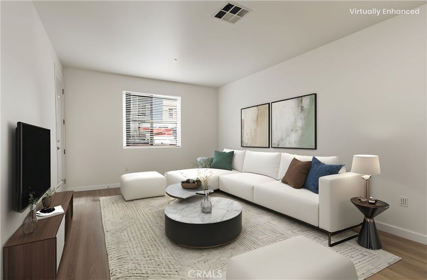 Stylish Ground-Level Condo in a Premier Community! Experience effortless living in this beautifully upgraded single-story condo, ideally located on the ground level for ultimate convenience. The open-concept floor plan features a spacious primary suite and a private covered patio, perfect for relaxing or entertaining. The kitchen boasts elegant maple cabinetry, granite countertops, and brand-new luxury vinyl flooring that flows seamlessly into the expansive living area ideal for hosting friends and family. The bathroom has also been tastefully remodeled with quality finishes. Residents enjoy access to resort-style amenities, including a sparkling pool and spa, BBQ's, fully equipped fitness center, indoor basketball court, clubhouse with kitchen, meeting rooms, electric car charging and more. Don’t miss your opportunity to own this exceptional home in a vibrant, amenity-rich community! Also a Great Investment Opportunity.