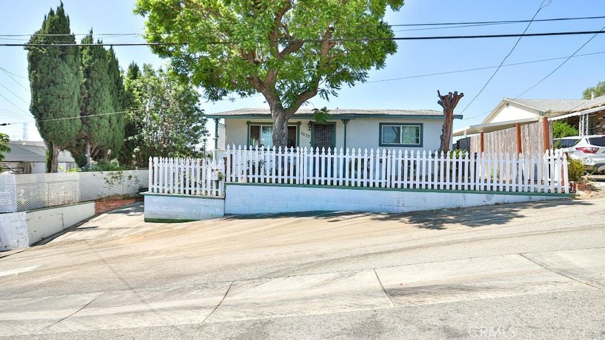 Welcome to this unique Mid-Century Home in Rosemead!  This Single-story residence located on a peaceful Cul-De-Sac featuring 2 bedrooms and 1-3/4 bathrooms.  Both bathrooms have been freshly updated with care in quality materials and aesthetics.  The roomy laundry area includes a new utility sink and trendy accent wall.   This property presents an excellent opportunity for investors with a big lot 6,571sqft., and 2 storages in the backyard can be converted to an ADU (2beds/2baths) ... A long driveway provides plenty of parking... Being sold in its current condition.  It is conveniently located near schools, parks, and major freeways, and is a short drive to Costco and Home Depot at Monterey Park...