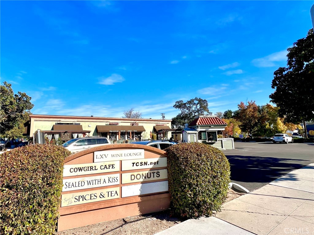 Downtown Paso Robles Commercial Income Offering! Opportunities like this don’t become available often. In fact, the last time this iconic multi-tenant commercial property traded hands was nearly 100 years ago (in the late 1920’s when acquired by the current family ownership). The history here is truly captivating, having initially served as the location of the Paso Robles Ford dealership (the Twenty Millionth Ford Model A was delivered here!) for decades.... and now in its current iteration hosting seven quality tenants providing dining, retail, coffee and wine tasting to the Paso Robles thriving downtown. The largest downtown parcel offered in over a decade, this site is uniquely situated on a street-to-street parcel fronting 13th Street, providing unmatched visibility and exceptional accessibility. What an incredible combination of having one of the highest traffic counts in all of the downtown, yet being just one block away from the Paso Robles City Park.... and with the optimal TC-1 zoning! While the location and history are truly remarkable, the income opportunity here is equally exciting. Tenants include Cowgirl Café, Sealed with a Kiss, LXV Wine Lounge, Spice of Life, Black Sheep Sourdough Bakery, Slow Rush Coffee, plus a 2,000+ SF space formerly occupied by a bakery (now leased month-to-month for storage by one of the existing tenants). Generous onsite and street parking ensures convenience for tenants and patrons alike. Full lease terms, rates, income and expense info, etc. available to qualified buyers (with signed NDA). Whether you’re looking for a prime location for steady, long-term income generation, or to reimagine its history and potential into a one-of-a-kind cornerstone holding, this property’s location and prominence make it an irreplaceable opportunity in Paso Robles’ vibrant and dynamic downtown.