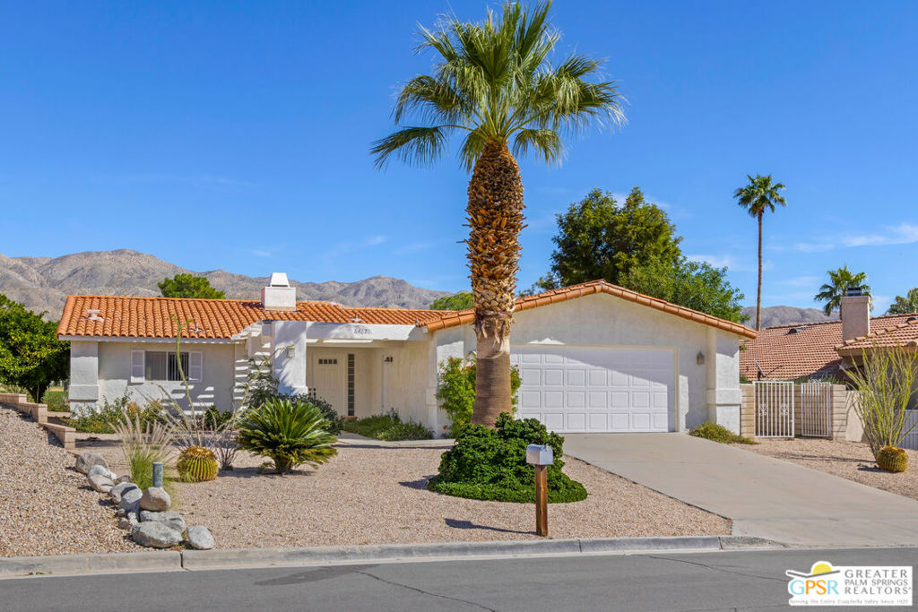 Don't miss your chance to live on a beautiful golf course setting in lovely Mission Lakes Country Club. Two bedrooms, 2 baths, and a bonus room off the living room. The living room features a built-in alcove for your TV, plus a cozy fireplace, and looks out onto the golf course and surrounding hills. The large well appointed kitchen makes meal prep a breeze. New lighting enhances the feel of the expansive living room and dining area. Enjoy the large outdoor patio area, situated on an extra large lot, which is great for entertaining, or simply relaxing as you watch the golfers make their way down the 18th fairway. You will love the golf in MLCC, which is included in your home owner dues of $465.00 per month (golf cart fee and a yearly food fee of $480.00 are separate; ask agent for details). Lovely clubhouse with fine dining and a bar area. Beautiful resort style pool with spas. There are tennis and pickleball courts, a pro-shop, as well as a small motel for those extra visitors. Come enjoy resort living at it's finest!
