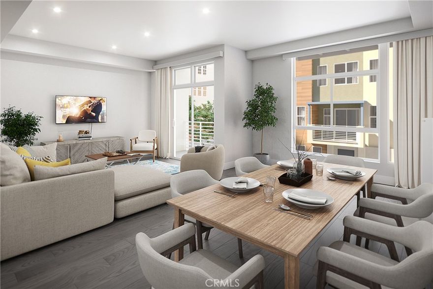 Introducing Orchard Court, a meticulously crafted haven of elegance in the heart of the city of Alhambra. Built in 2024, this exclusive mixed-use development offers 10 luxurious residential townhomes and two premium retail units. Step inside to discover a world of modern luxury, with each residence boasting a gourmet kitchen featuring quartz countertops and contemporary cabinetry, complemented by 10-foot high ceilings and abundant natural light. This unit features an attached garage and a rooftop garden or deck, providing breathtaking views of the surrounding mountains. At Orchard Court, you will find yourself steps away from Sprouts, conveniently close to nearby attractions, such as the Edwards Alhambra Renaissance Theater, Alhambra Park, Arcadia’s golf courses, the Los Angeles Arboretum, Old Town Pasadena, numerous markets and shops, and much more. Additionally, you’ll enjoy scenic views of the San Gabriel Mountains. Seize the opportunity to elevate your lifestyle—schedule your exclusive viewing of Orchard Court today and embark on a journey of refined living.