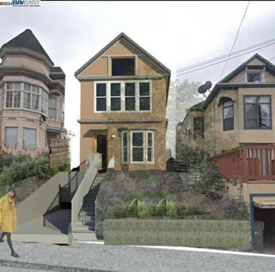 Approved plans and shovel ready single family residence consisting of 3 beds & 2 baths and an attached ADU with 2 beds & 1 bath ready to submit for building permits. Located In Oakland's “Meadowbrook District” Strategically located close to Lake Merritt, Lakeshore shops, BART with easy access to Highways #580 and #880. Fantastic opportunity for an owner user, builder or rental property investor. The owner is confident that the existing site plan can be modified to build 3 units on the subject property and that this could be accomplished with a sit down with the architect and that the existing building plans would not have to be re-engineered.