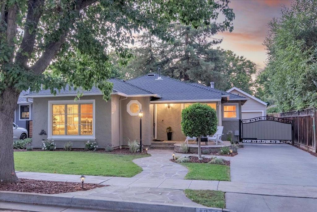 Storybook Willow Glen Home with High-End Finishes,Taken Down to the Studs&Remodeled in 2003 by Tim Casey Construction,Oversized 520 sq.ft. Garage w/Lift for Boat,Award Winning Booksin Elementary School,Stroll to Downtown Willow Glen!Formal Living Room w/Gleaming Hardwood Floors,Gas Fireplace,Built-In Entertainment Center,Built-In Speakers,Picture Window,Milgard Double Hung Windows,Plantation Shutters.Formal Dining Room w/Milgard Double Hung Windows,New Chandelier&Sconces.Gourmet Chef's Kitchen w/Granite Slab Countertops,Custom Cabinetry,Professional Grade S/S Appliances&French Door to Patio.Wine Cellar w/270 Bottle Storage&16 Bottle Magnum Storage.Master Bedroom w/Gas Fireplace w/Remote,Walk-In Closet,New Light Fixture&Vaulted Ceiling.Master Bath w/Double Vanity,Walk-in Shower w/Bench Seat, Dual Shower Heads&Frameless Glass Shower Enclosure.New Sod,Plants&Flowers,Kentucky Blue Flagstone,Outdoor Speakers,Automatic Gate with Remotes.Central A/C,New Exterior Paint,New Roof&Nest Thermostat