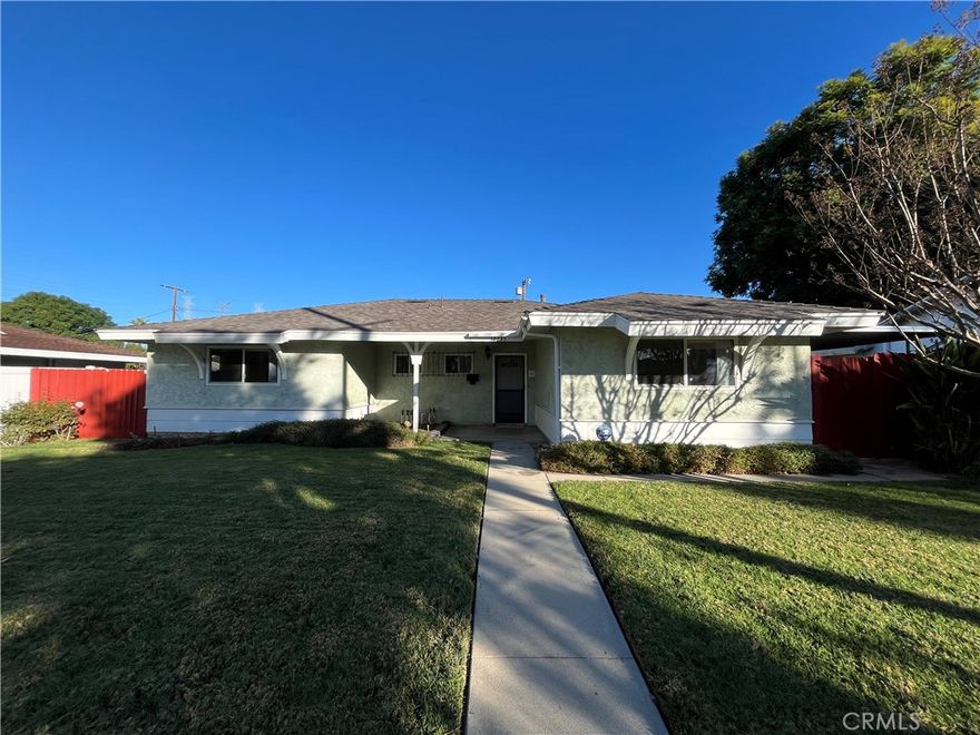 MOVE IN READY 3+2 home in Northridge with RV access, appliances included + central air!! Amenities include: single-story floorplan w/3BR + 2BA + 1524 SQF; living room; eat-in kitchen w/closet pantry + appliances included (refrigerator, stove top, built in oven + dishwasher); in-unit laundry w/ washer + dryer provided; central HVAC; backyard w/ covered patio + sprinkler system; gardener included; 2 car garage; small pets considered w/owners approval.