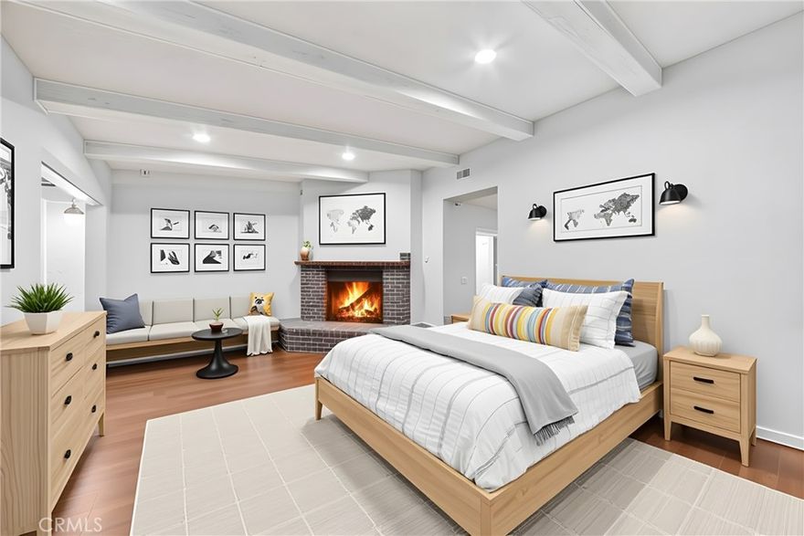 WELCOME TO THIS INVITING AND SPACIOUS TOWNHOME LOCATED IN THE HEART OF ARCADIA. BUILT IN 1981, THIS 2-BEDROOM, 2.5-BATH HOME OFFERS APPROXIMATELY 1,683 SQ.FT. OF COMFORTABLE LIVING SPACE. THE MAIN LEVEL FEATURES A BRIGHT ENTRYWAY, A GENEROUS LIVING ROOM WITH A COZY FIREPLACE, A DEDICATED DINING AREA, AND A CONVENIENTLY LOCATED A HALF BATH AND STORAGE SPACE. THE UPGRADED KITCHEN OPENS SEAMLESSLY TO BOTH THE DINING AND LIVING ROOMS AND INCLUDES QUARTZ COUNTERTOPS, AMPLE CABINETRY, AND STAINLESS-STEEL APPLIANCES, PERFECT FOR EVERYDAY LIVING AND ENTERTAINING. A PRIVATE, LOW-MAINTENANCE PATIO SITS JUST OFF THE DINING AREA THROUGH SLIDING GLASS DOORS, CREATING AN EASY INDOOR–OUTDOOR FLOW. UPSTAIRS, YOU’LL FIND TWO OVERSIZED BEDROOMS, INCLUDING A SPACIOUS PRIMARY SUITE WITH ITS OWN FIREPLACE. THE PRIMARY BATHROOM INCLUDES DOUBLE SINKS AND A LARGE SKYLIGHT THAT ILLUMINATES THE EXTRA-SPACIOUS TUB. THE SECOND BEDROOM IS ALSO LARGE, OFFERING PLENTY OF FLEXIBILITY FOR GUESTS, FAMILY, OR A HOME OFFICE. ADDITIONAL UPGRADES INCLUDE WOOD FLOORING ON THE UPPER LEVEL, DOUBLE-SHADE BLINDS, AND A NEWER HIGH-CAPACITY A/C SYSTEM INSTALLED APPROXIMATELY FOUR YEARS AGO. THE HOME FEATURES A PRIVATE ATTACHED 2-CAR GARAGE WITH DIRECT ACCESS, ALONG WITH A LAUNDRY AREA, LOCATED CONVENIENTLY ON THE LOWER LEVEL. THIS DESIRABLE ARCADIA LOCATION IS CLOSE TO WESTFIELD SANTA ANITA MALL, THE SANTA ANITA RACETRACK, ARCADIA COMMUNITY CENTER, PARKS, DINING, AND AWARD-WINNING ARCADIA SCHOOLS. HOLLY AVENUE ELEMENTARY, FIRST AVENUE MIDDLE SCHOOL, AND ARCADIA HIGH SCHOOL. A RARE OPPORTUNITY TO OWN A SPACIOUS AND COMFORTABLE TOWNHOME IN ONE OF ARCADIA’S MOST CONVENIENT NEIGHBORHOODS. THIS HOME OFFERS EXCELLENT VALUE, PRIVACY, AND EVERYDAY COMFORT.