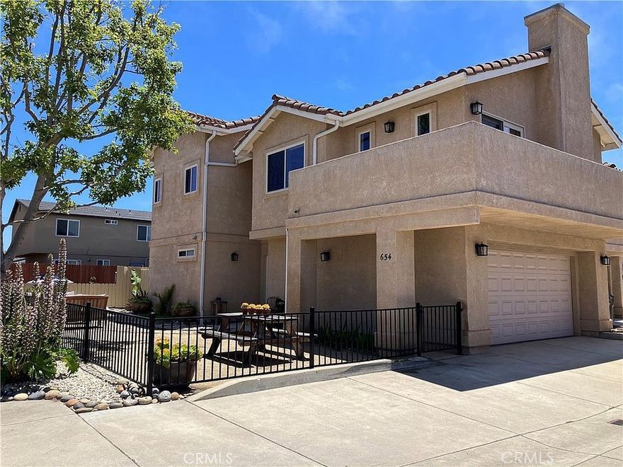 Live the ultimate coastal lifestyle in this superb 3-bedroom, 2.5-bath home located just steps from the beach! Whether you're searching for the perfect full-time residence or a dreamy vacation getaway, this stunning property offers the best of both worlds—beachside living with modern-day comforts. Just a few blocks from the sand and surf, this home features a low-maintenance, fully fenced yard perfect for enjoying ocean breezes and sunsets, BBQing with friends, and easy outdoor entertaining. The spacious living room with gas fireplace and adjoining deck creates an inviting space for relaxing and entertaining. The luxurious primary suite—complete with a walk-in closet, private balcony for soaking up the morning sun, and a spa-inspired ensuite bath featuring a large soaking tub and tiled shower—is where you'll want to relax and kick up your feet after a long day. All appliances are included in the sale—refrigerator, washer/dryer, dishwasher, and water softener—making your transition to coastal living effortless. No HOA and just minutes to local restaurants, shopping, and most importantly, the beach is practically your backyard. Don't miss this opportunity to own a slice of paradise!