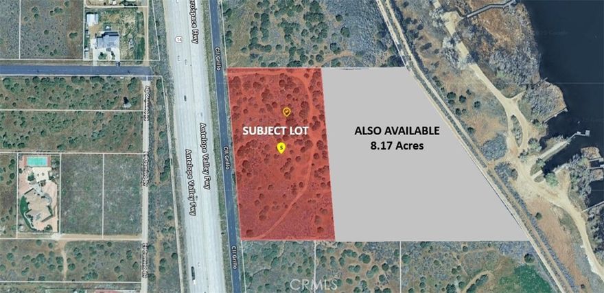 Excellent location to build your custom home overlooking Palmdale Lake. Grab your boat and relax in the water. Easy and quick access to 14fwy. Park n ride is minutes away. The lot behind the subject lot is also listed for sale (8.17 acres). Buyer to verify all utilities and boundary lines.