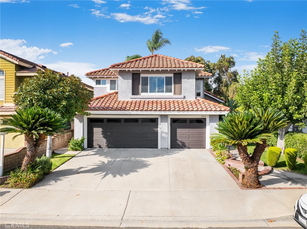 Location! Remodeled! Welcome to this stunning fully upgraded residence located in the highly desirable North Chino Hills neighborhood. Featuring 4 spacious bedrooms and 3 modern bathrooms (1 bedroom 1 bathroom downstairs), 3-car garage. This home offers comfort, style, and functionality. Livingroom with soaring high ceiling, formal dining room with crystal chandelier. The gourmet kitchen is tastefully upgraded with granite countertops, stainless-steel appliances, including Viking 6-burner cooktop, and elegant cabinetry. Family room with a minibar and a fireplace. The first floor boasts a convenient bedroom and full bathroom—perfect for guests or multi-generational living. Upstairs, you’ll find three additional bedrooms. Luxurious primary suite with a fireplace, walk-in closet, private en-suite bath with soak tub and separate shower with farmless glass enclosures. All other bathrooms have been thoughtfully updated, making this home truly move-in ready. Additional highlights include newer double pane vinyl windows and sliding doors, laundry room with a large sink, high-quality tile and vinyl flooring throughout, plantation shutters, crown moldings, beautiful chandeliers recessed lights, and newer Carrier A/C system. Step outside to a private backyard oasis featuring a sparkling spa with waterfall, lush landscaping with palm trees. Cul-de-sac location, peaceful and quiet. Super convenient location, close English Springs Park, Blue Ribbon award Country Springs Elementary, minutes to The Shoppes at Chino Hills, Easy access to 60 & 71 freeways.