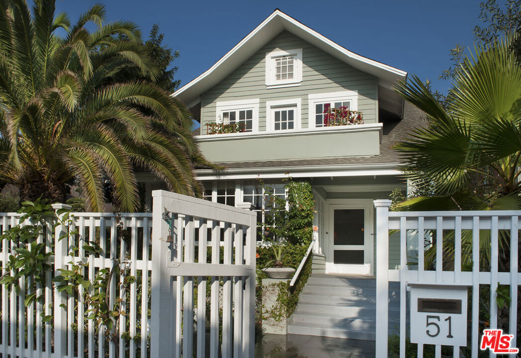 With over a century of history, the Craftsman-style home remains one of America's and particularly California's most beloved architectural styles. Defined by its timeless charm and masterful craftsmanship, this design embraces natural materials, rich woodwork, and thoughtful details, including open floor plans, built-in features, warm wood finishes, expansive windows, and a central fireplace that serves as a striking focal point in the living space. Perfectly situated on a rare double lot along Venice's best walk street, just steps from the beach and Oceanfront Walk, this reimagined home offers the ultimate in Southern California beach living. Featuring five bedrooms, including a private guest house, it boasts lushly landscaped grounds with a pool and multiple lounging areas, perfect for outdoor dining or quiet relaxation. Designed by Lorna Wallace Designs this property is available furnished. Property consists of 2 APNS.