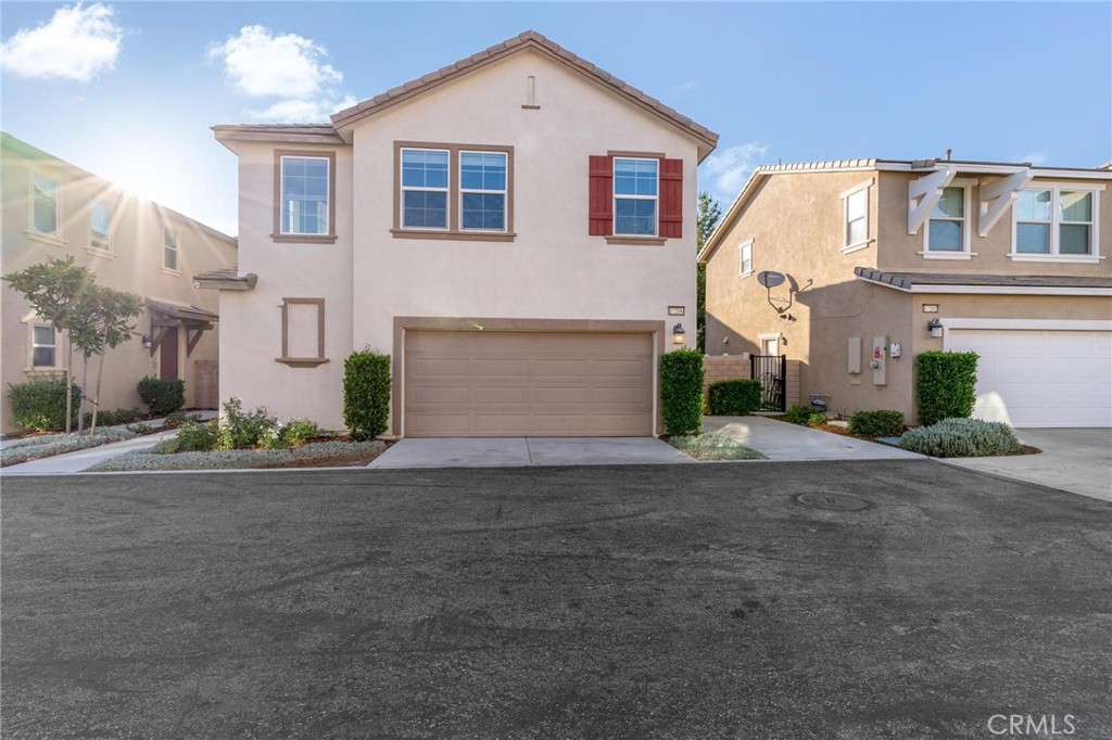 Welcome to 17200 Pioneer Way, a beautiful 3 bedroom, 2.5 bathroom home located in the highly desirable Rosena Place community. Built in 2019, this 1,611 square foot residence offers modern living in a safe and welcoming neighborhood with a low 1.3% tax rate, significantly lower than nearby Rosena Ranch. The home features an attached two-car garage plus an additional private parking space and ample guest parking. Energy efficiency is at the forefront with solar panels already installed, providing substantial savings during the summer months. Inside, thoughtful upgrades include stylish accent walls and a custom barn door in the primary suite. The open-concept floor plan offers natural light throughout, creating a bright and inviting atmosphere. Rosena Place is known for its walkable design, family-friendly parks, and peaceful community feel. This home combines modern comfort with exceptional value and is ready for its next owner. Schedule your private showing today.