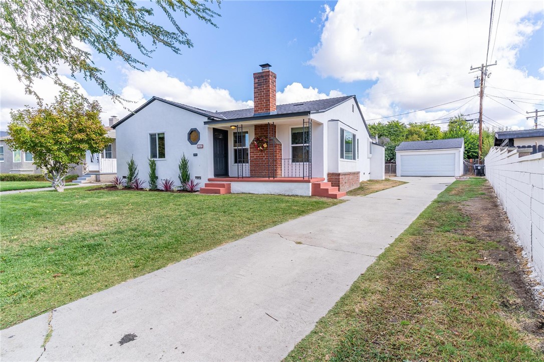 Welcome to 1649 Crestview Ave in San Bernardino, a rare opportunity featuring two fully remodeled homes on one expansive lot. The main residence offers 1,491 sq. ft. with 3 bedrooms and 2 bathrooms, highlighted by a stunning kitchen with quartz countertops, newer cabinetry, and gas appliances. Both bathrooms have been completely renovated with modern finishes. The detached 437 sq. ft. JADU provides 1 bedroom, 1 full bathroom, and its own remodeled kitchen, perfect for extended family, guests, or rental income. Both homes are metered together and accompanied by a detached garage, with plenty of outdoor space for parking, entertaining, gardening, or expansion. Move-in ready and income-producing, this property combines comfort, style, and investment potential.