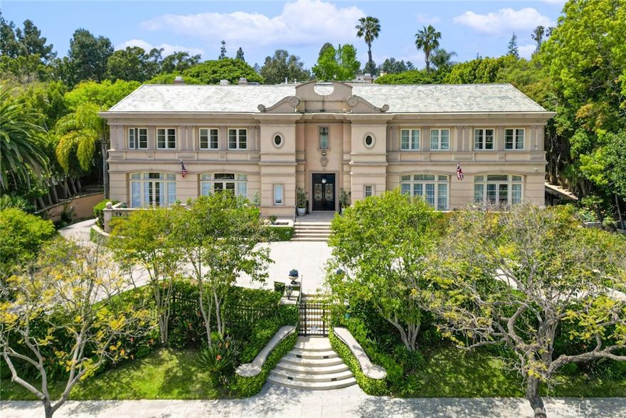 **Summer Rental – Fully Furnished | Short Term Lease | Beverly Hills Villa with Resort Amenities**  

**Available June, July & August | Accommodates 24+ Guests | Ideal for Large Families & Groups**



This grand Beverly Hills estate, located in the prestigious Flats, offers over 21,000 SF of living space on a 0.77-acre lot. With up to 11 bedrooms and 12 bathrooms, it’s perfectly suited for large groups or extended families.



The main level features a dramatic double-height foyer, formal and family living rooms, a gourmet kitchen with bar and pantry, three dining areas, two private offices, and a maid’s suite with en-suite bath and kitchenette.



Upstairs, there is a spacious primary suite with private sitting area, dual bathrooms and closets, two connecting bedrooms, and five additional en-suite guest rooms—many with balconies or terrace access.



The reimagined lower level includes a game/TV room with large bathroom (convertible to staff quarters), billiards/poker room, and a 10-car garage. A separate chauffeur’s suite with private bath completes the space.



Outdoor amenities include an oversized **saltwater pool and spa**, two expansive lawns, and two basketball hoops. Fully gated and hedged for privacy, the property is equipped with Google Home smart technology for lighting, climate, security, and more.



Located less than a mile from the Beverly Hills Hotel and Rodeo Drive. Owners are open to upgrades and customization upon request.



A rare opportunity to lease a turnkey Beverly Hills estate for the summer.