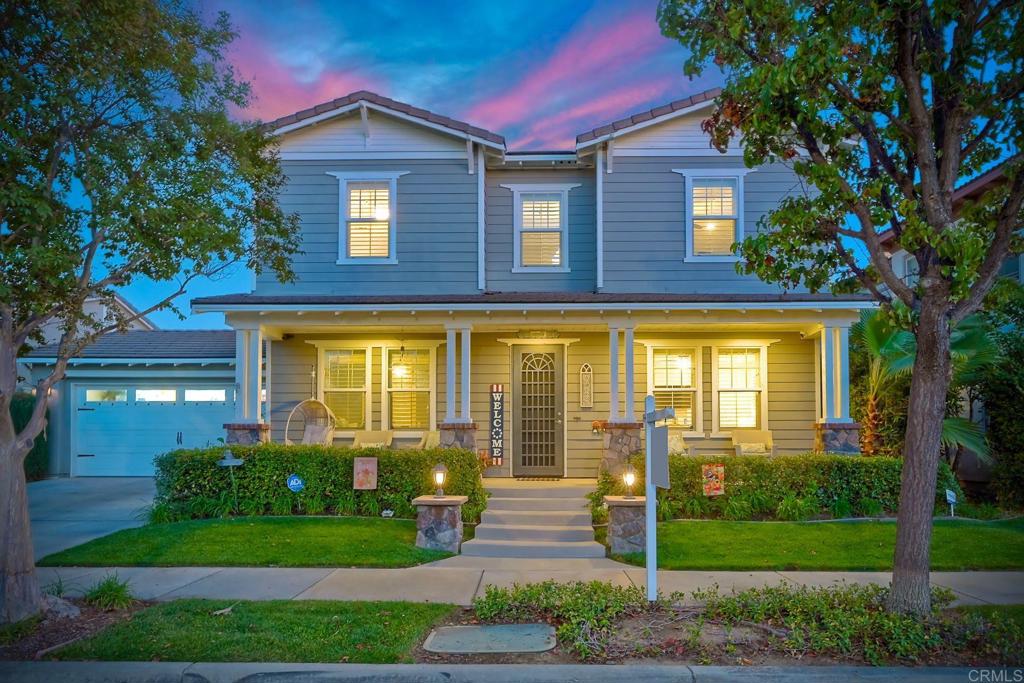 Exquisite Luxury Living in Harveston, Temecula Welcome to unparalleled elegance in the prestigious Harveston community of Temecula, California. This magnificent 4-bedroom, 4-bathroom residence spans 3,675 square feet, making it the largest and most luxurious home in the development. Built in 2006 and thoughtfully upgraded, this two-story masterpiece blends modern sophistication with family warmth. A custom front porch with stately pillars and ambient LED lighting greets you. Inside, soaring 9-foot ceilings on both levels (a rare feature in this community) and expansive, naturally lit interiors await. Freshly painted walls, rich laminate wood floors, elegant crown molding, and wood shutters on 38 rescreened windows enhance the home's charm. The recently remodeled gourmet kitchen boasts top-of-the-line new appliances, pull-out drawers in custom cabinets, and new LED lighting. Adjacent are the upgraded pantry and laundry room. The open-concept design connects the kitchen to a spacious family room with a built-in entertainment system and cozy gas fireplace. A formal dining area awaits special occasions. Upstairs, retreat to the luxurious master suite featuring a huge walk-in closet and custom storage with chic barn doors. The master bathroom offers upscale finishes, new LED lighting, and a new frameless shower door. Additional living spaces include a downstairs guest bedroom with full bathroom, an upstairs office perfect for remote work, a large bonus room complete with a pool table, and a downstairs den. Step outside to your resort-style backyard—a private oasis designed for relaxation and entertainment. Enjoy the cocktail swimming pool and jacuzzi with an integrated firepit, custom lighting, pavers, a charming gazebo, and a built-in BBQ island. The 6,098 square foot lot includes six fruit trees—lemon, white nectarine, plum, and fig—offering delightful homegrown produce. Modern conveniences abound with 20 solar panels under a transferable lease, generating 11,000 kilowatts per year at a fixed rate of $149 per month, ensuring energy savings. A whole-house fan and water filtration system enhance comfort. The three-car tandem garage features new door springs, a quiet opener, ample storage with cabinets and overhead units, and an RV 30amp hookup. Located within the highly sought-after Harveston community, HOA dues of $133 per month provide access to exceptional amenities: a sparkling pool with a new $500,000 splash zone for children, cabanas, umbrellas, spa, community clubhouse, barbecue and picnic areas, biking and hiking trails, jogging track, playgrounds, and serene sidewalks. The picturesque lake offers paddle boats and fishing, enhancing the outdoor experience. Minutes from shopping centers, gourmet restaurants, and Temecula's renowned wineries, with easy access to major highways to San Diego and Los Angeles. Families will appreciate the excellent schools within the Riverside County district. This meticulously maintained property offers more than a home—it’s an upgraded lifestyle. Don't miss this rare opportunity to own a piece of paradise in Harveston. Schedule your private tour today and experience the unparalleled luxury and charm of this magnificent home. Your dream lifestyle awaits.