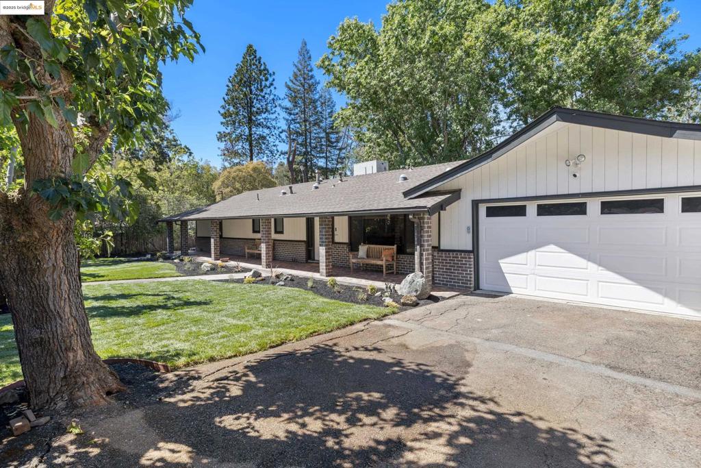 Beautiful Walnut Heights Single Story Rancher Level-in set back. from the street. Easy California living floor plan with Open Kitchen and eating area, Large Spacious Family room with Fireplace and views to the backyard. Large primary Bedroom with upgraded bathroom and Separate Tub, and ample closet space. Two other Nice size bedrooms with hardwood flooring as well.. Property sits on a Half Acre plus lot with room for Expansion or ADU and no rear neighbors. Scenic Hillside view with relaxing swimming pool and wraparound decking for entertaining and enjoyment. Located in the Award winning school district and just minutes from. Walnut Heights Elementary school, and High School is in the Acalanes School District. Close proximity to Downtown Walnut Creek Shops and Restaurants and entertainment and near HWY 680/24 and Walnut Creek Bart.