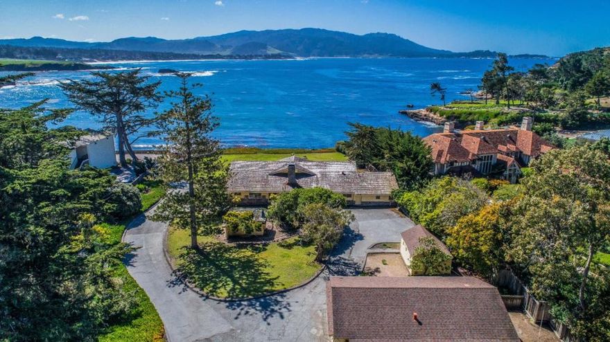 The famed Canary Cottage sits on the most exclusive oceanfront acreage in Pebble Beach.  The existing compound consists of six structures totaling over 6,600 square feet of livable space with an abundance of water credits.  This once in a century opportunity awaits the genius of its next owner to create an estate that compliments the grandeur of its setting.  The 2.2 acres offer captivating oceanfront views of Stillwater Cove, Carmel Bay, and Point Lobos with the convenience of being located next to the world class amenities at The Lodge at Pebble Beach.