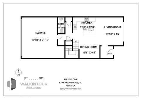 Tiny photo for 870 E Mountain Way WAY #C, Azusa, CA 91702 (MLS # CV26116384)