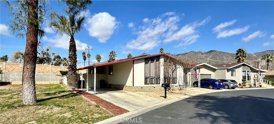 Act Fast—This Upgraded 2-Bed, 2-Bath Gem in the Gated 55+ Soboba Springs Won’t Last!



Nestled at the end of a quiet Semi-cul-de-sac with breathtaking San Jacinto mountain views, this move-in ready home is bursting with upgrades: fresh paint, sleek quartz countertops, newer appliances, stylish French doors, and more.



Bonus: Solar panels power a brand-new HVAC system—keeping you cool while saving you hundreds every summer!!



Enjoy your morning coffee in the bright Sun Room, pick fresh citrus from your own trees, and relax in the privacy of your fenced yard—with no immediate neighbor on one side for added peace and space.



Don't wait—homes like this disappear fast. Schedule your tour today before it’s gone!