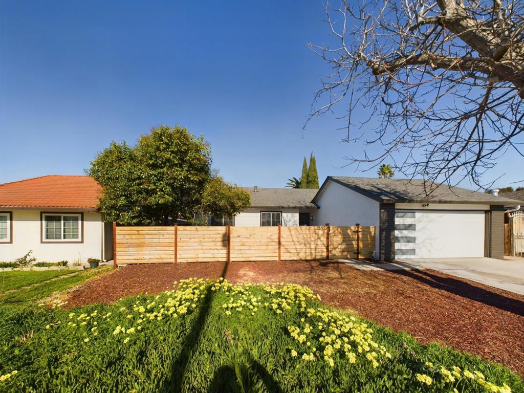 FULLY UPGRADED ! GREAT OUTDOOR LIVING ! TOP RATED SCHOOLS! Welcome to this beautifully updated 3-bedroom, 2-bathroom home in the heart of North San Jose! This home is designed for comfort and modern living. Step inside to a spacious living room, family room, and dining area, all complemented by new flooring and fresh paint throughout. The big kitchen is a chefs delight, featuring new stainless steel appliances, updated countertops, and ample cabinet space. Both bathrooms have been fully updated with modern finishes. Enjoy outdoor living with a front yard seating area surrounded by a multicolor flower garden the perfect spot to relax and watch the beautiful sunset views. The newly landscaped backyard boasts lush green grass and mature fruit trees, including two persimmon and one lemon tree and a perfect setting for gatherings. Sunny spot right next to the kitchen for outdoor lunches and dinners.The garage is upgraded with nicely finished walls and brand-new epoxy flooring. Conveniently located minutes from freeways, the Berryessa BART station (8-10 min drive), and light rail, this home offers easy access to work and entertainment. You're also close to shopping, dining, and all the amenities North San Jose has to offer. Dont miss this move-in-ready gem!