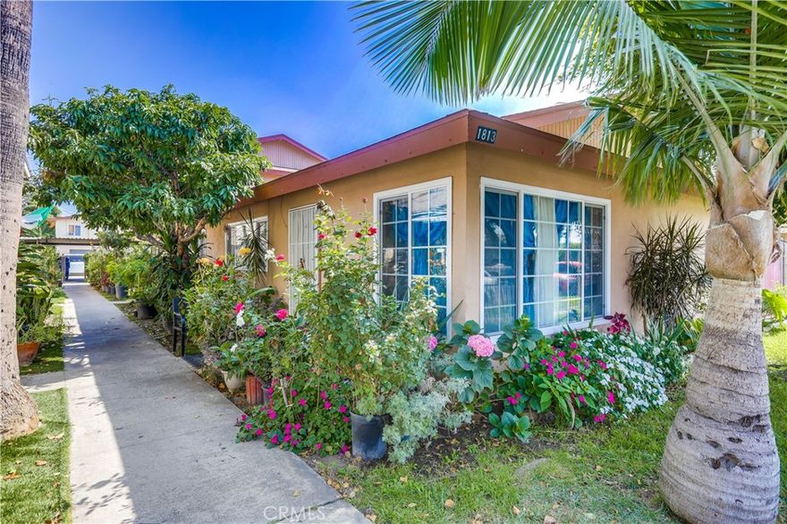 Stable income, long-term ownership, and strong tenant retention — this four-unit property offers reliability income in the City of Santa Ana. Each unit includes 2 bedrooms and 1 bath (per seller each unit is approx. 700 sq. ft., buyer to verify). The complex includes five covered carport spaces and an on-site coin-operated laundry for added revenue. All tenants are on month-to-month leases, allowing flexibility for future plans within local regulations. This property has been well cared for over the last 25+ years, showing true pride of ownership. Ideal for investors seeking stability and low turnover.