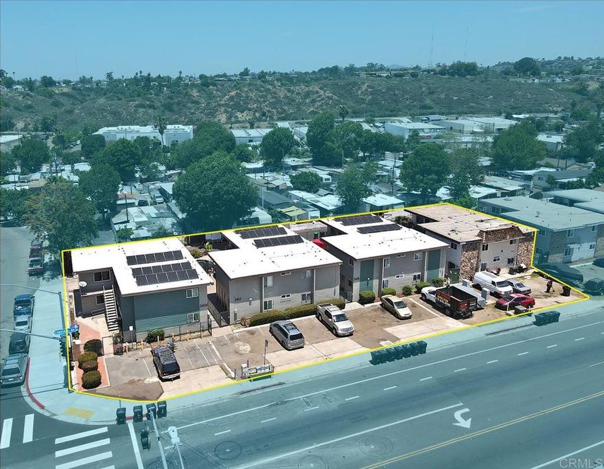 (3) one-bedroom, (6) two-bedroom, and (3) three-bedroom units