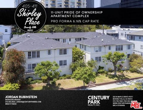 405 Shirley Place Beverly Hills CA 90212