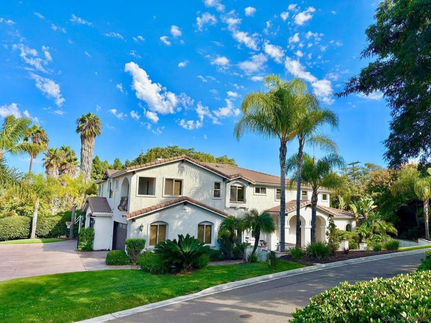 Priced to sell !! Ready to move in-Turnkey custom-built estate in private gated community of Pepper Tree Estates offering approx. 5,000 sq ft of thoughtfully designed living space & private community park. Newly updated and fresh home features 5 bedrooms, 6 bathrooms, plus 2 optional rooms. Each bedroom offers its own full bathroom— Great layout. The main-level suite includes a full bath, private entrance, and a cozy courtyard—ideal for guests or multi-gen living. Open-concept design featuring high ceilings, brand new vinyl flooring, fresh interior paint, and a built-in surround sound system throughout. The grand chef’s kitchen is built to impress with a custom oversized island, new 5-burner stove, new refrigerator, walk-in pantry, and a just-installed water purifier for added convenience. Architectural features like curved archways and a dramatic front entry add custom charm. Upstairs includes a theater room, loft, Jack & Jill bedroom, upstairs laundry, and a showstopping primary suite with two private balconies, his & her walk-in closets, and dual vanities. The outdoor oasis wraps around the home and is made for entertaining complete with a built-in grill, game room with pool table, and long driveway with RV/boat parking.  Extra large 4-car garage with lots of storage. PRIME location-  CV Mall, Downtown CV, Plaza Bonita Mall, schools  AND quick freeway access to I-805. A true dream home with privacy, amenities, location & move-in ready. Seller offering Trade-in/purchase buyers home for smooth transition (Call for details)